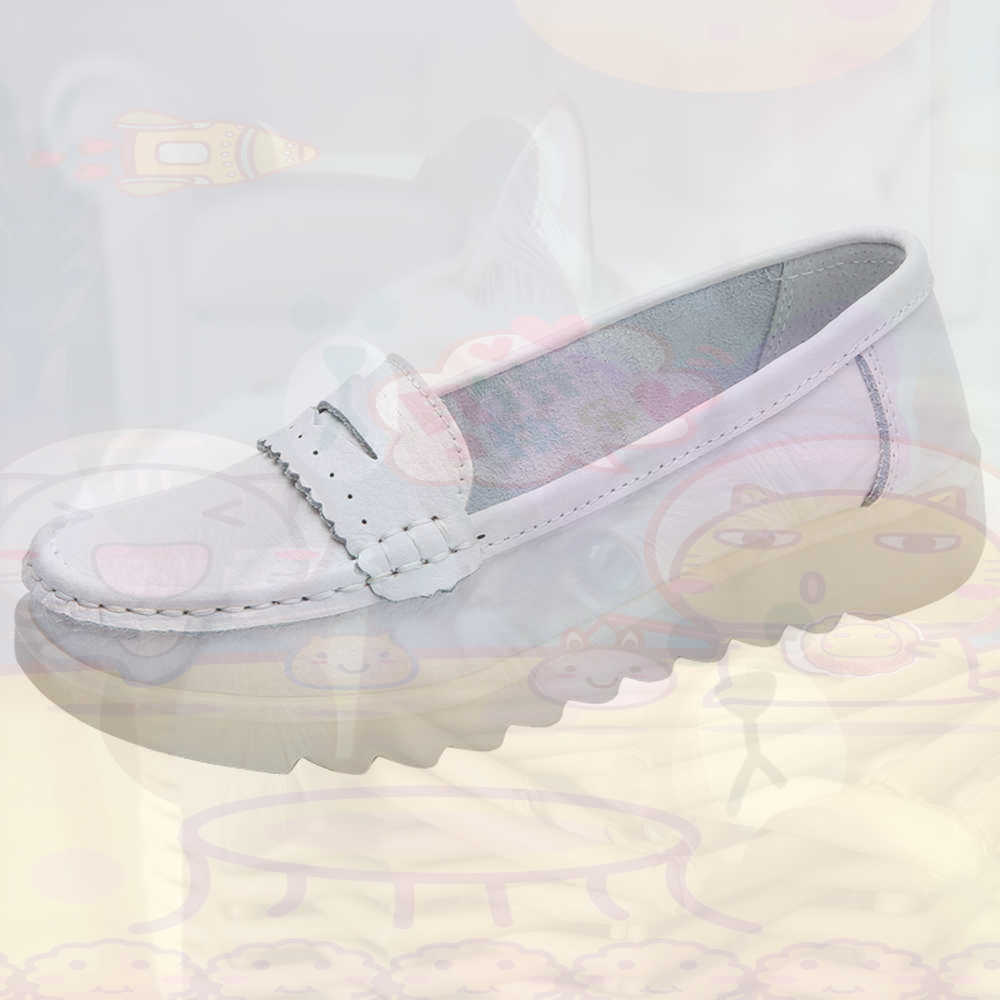 Street Fashion Canada - Mocassin Rijden Tienersneakers Skateboarden Damesschoenen Zilver