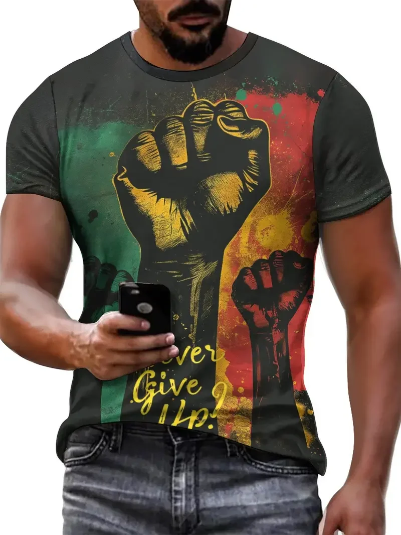 Street Fashion For Short Guys - Zomermodetrend Persoonlijkheid heren T-shirt Street stoere