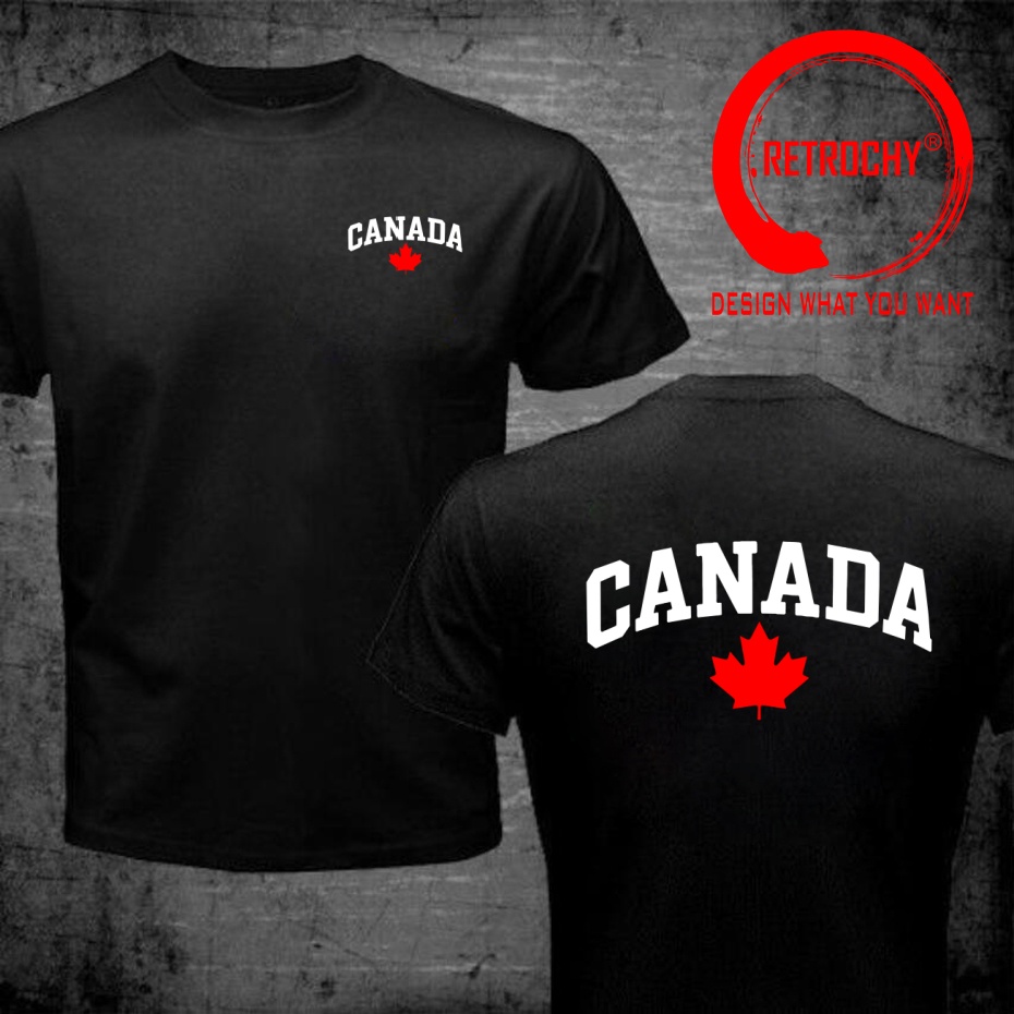 Canada Letter Gedrukt Grappig  - Street Fashion Canada recensie en prijs