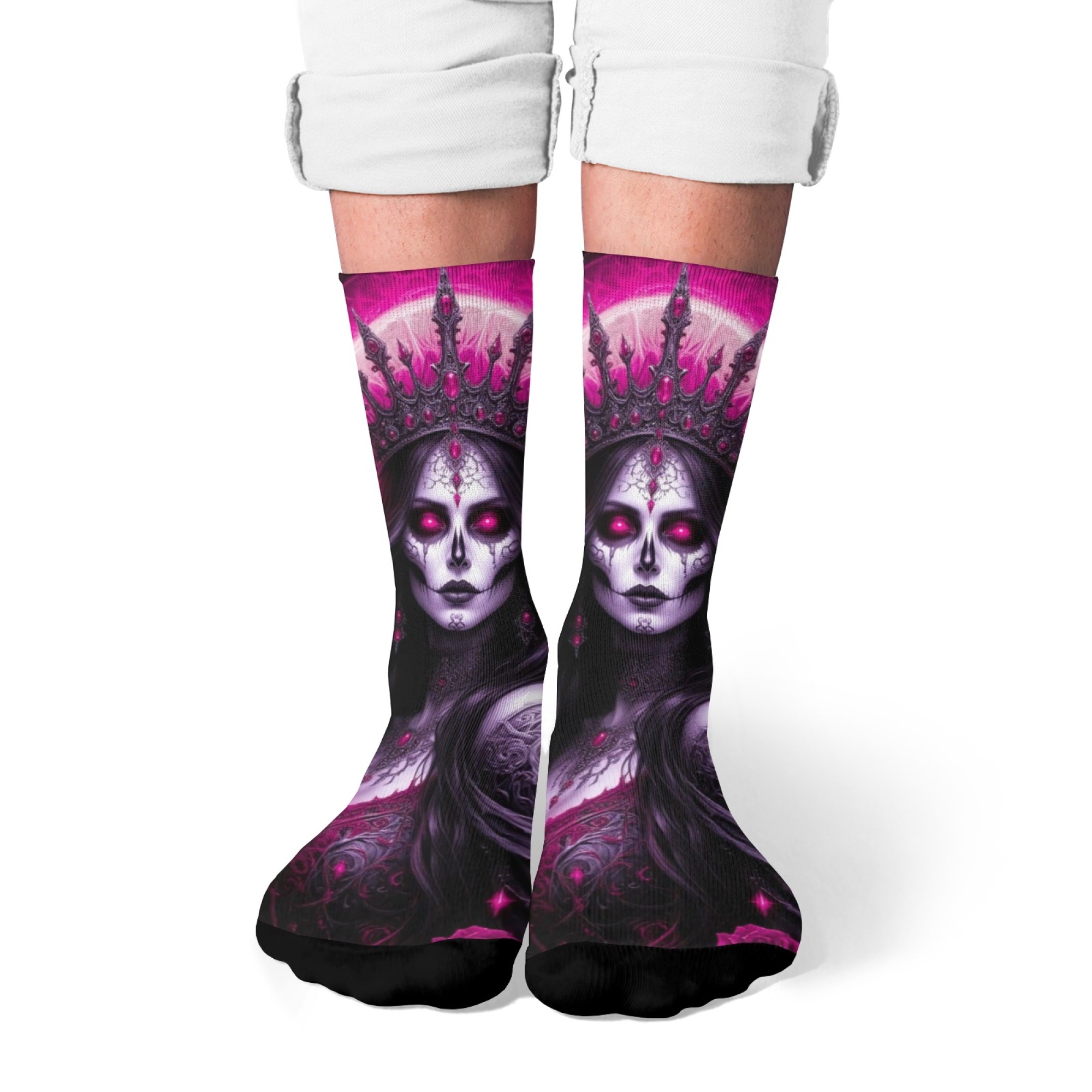 Death Queen Dark Gothic Art So - Queen Street Fashion recensie en prijs