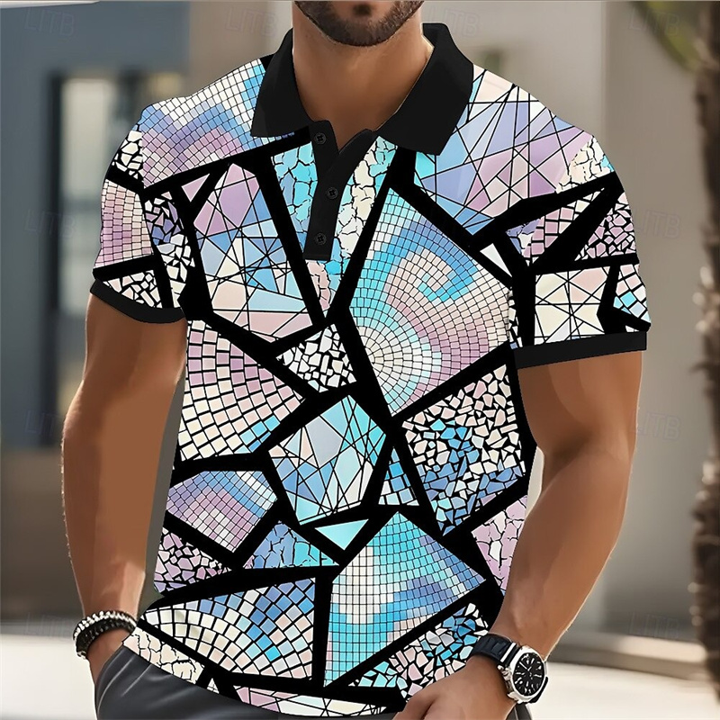 Herenpoloshirt Golfshirt Kleur - Street Fashion Men 2025 recensie en prijs