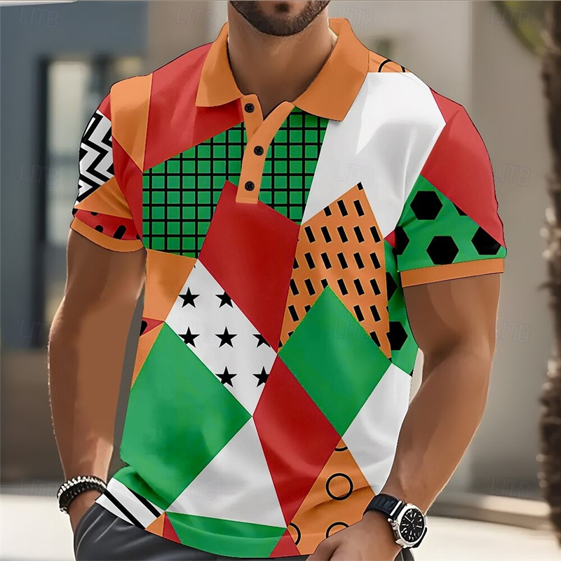 Herenpoloshirt Golfshirt Kleur - Street Fashion Men 2025 recensie en prijs