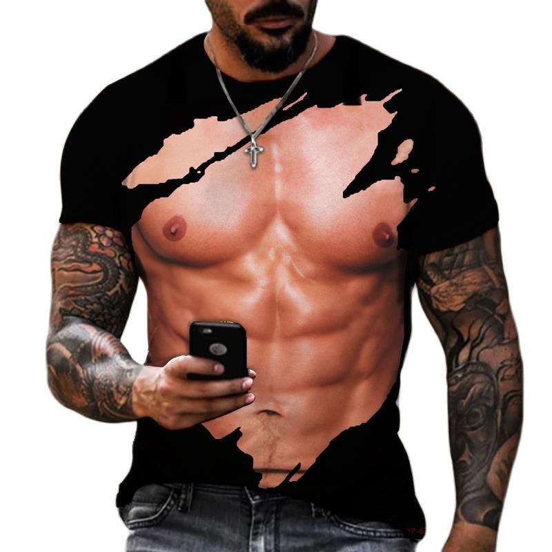 Zomer Mode Mannen 3D Gedrukt S - Street Fashion For Short Guys recensie en prijs