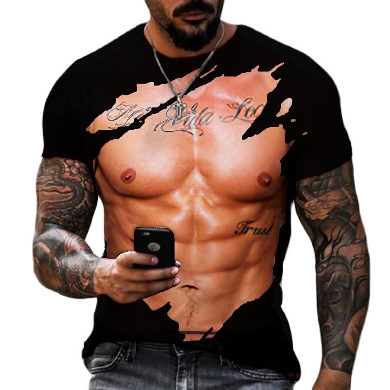 Zomer Mode Mannen 3D Gedrukt S - Street Fashion For Short Guys recensie en prijs