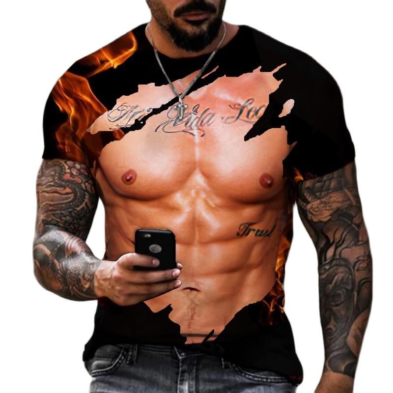 Zomer Mode Mannen 3D Gedrukt S - Street Fashion For Short Guys recensie en prijs