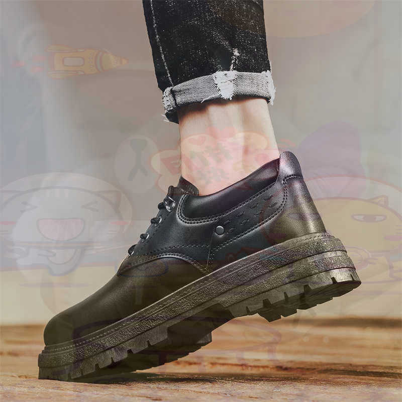 Donker natuurlijk leer Mode-sn - Street Fashion Canada recensie en prijs