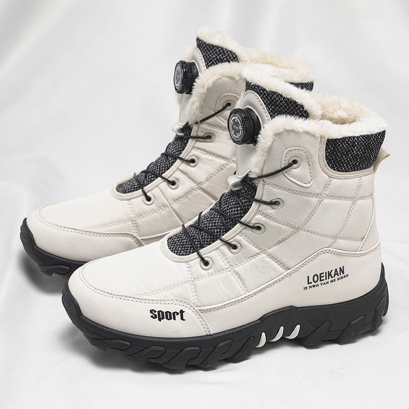 Hoge herenschoenen met fleecev - Street Fashion Men 2025 recensie en prijs