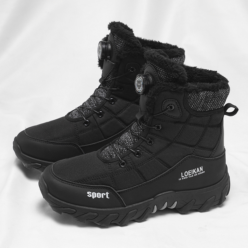 Hoge herenschoenen met fleecev - Street Fashion Men 2025 recensie en prijs