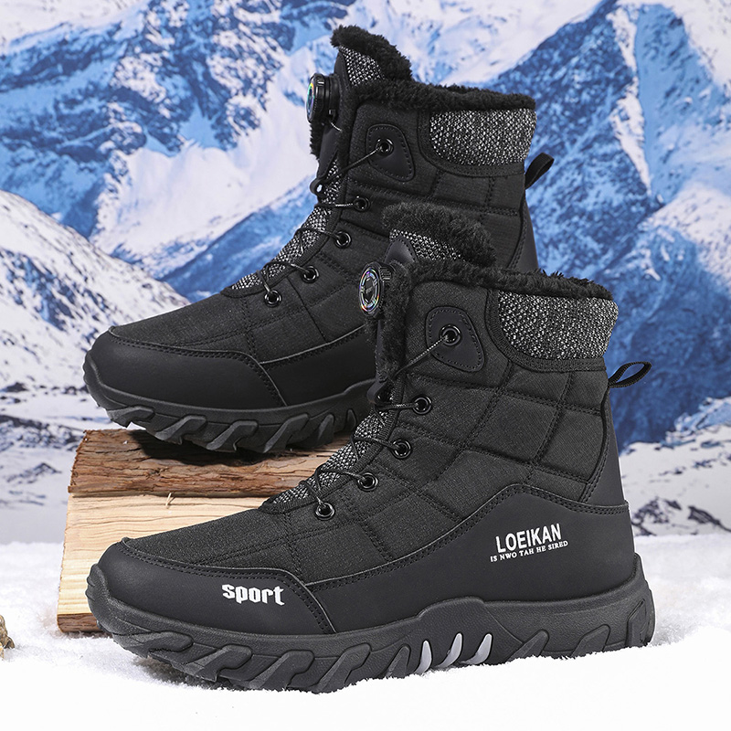 Hoge herenschoenen met fleecev - Street Fashion Men 2025 recensie en prijs