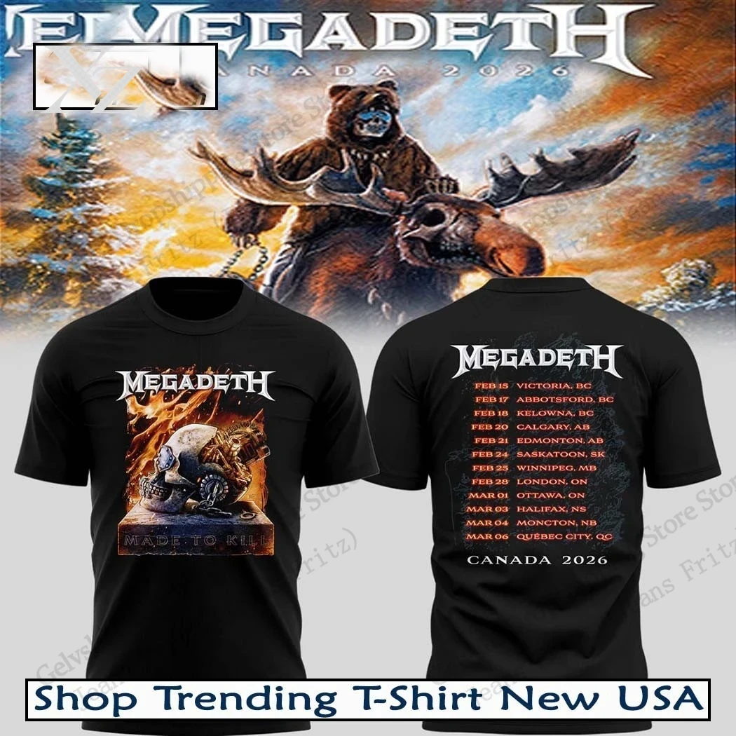 Hip Hop Rock Megadeth Band Can - Street Fashion Canada recensie en prijs
