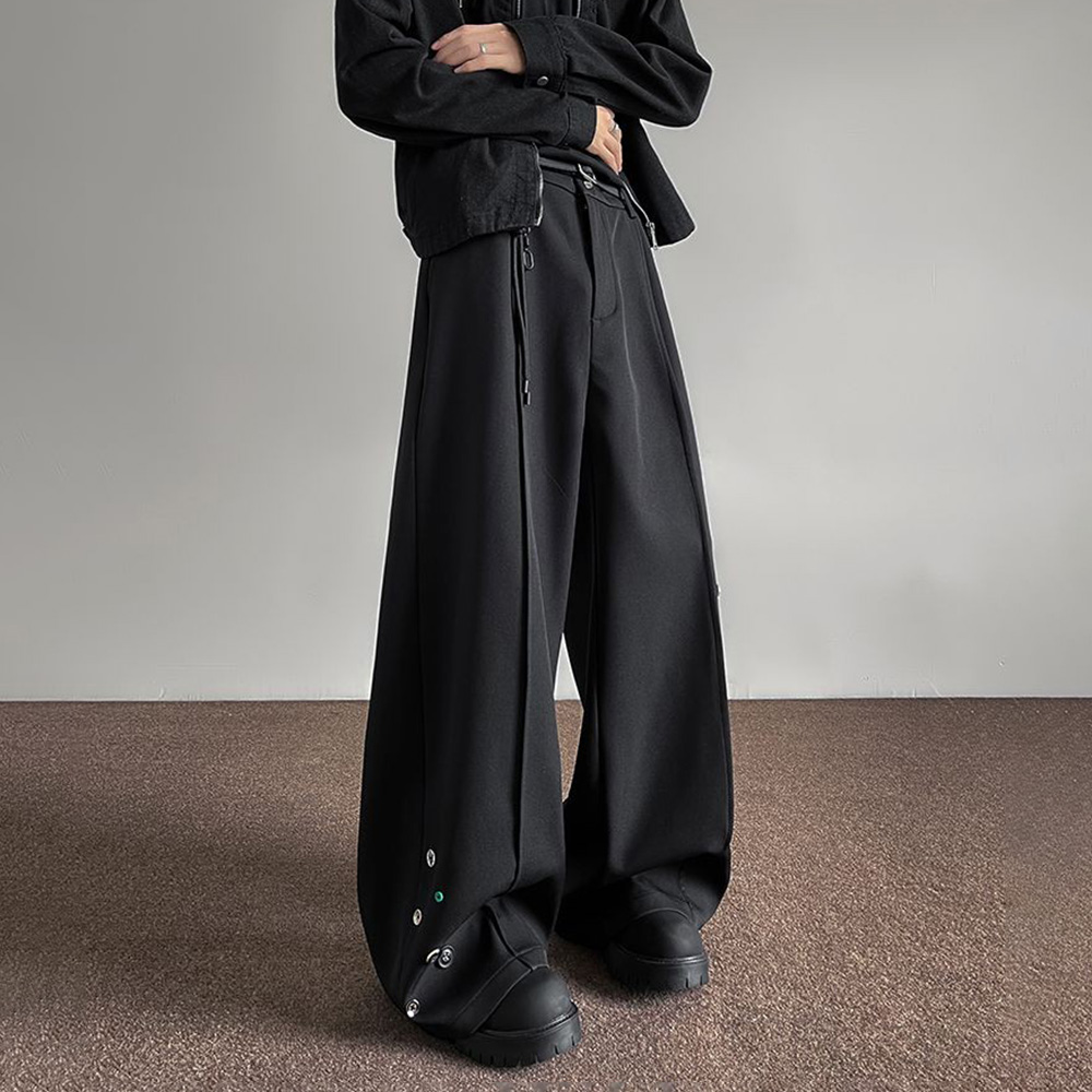 Herenbroeken Knoopdecoratie Du - Street Fashion Men 2025 recensie en prijs