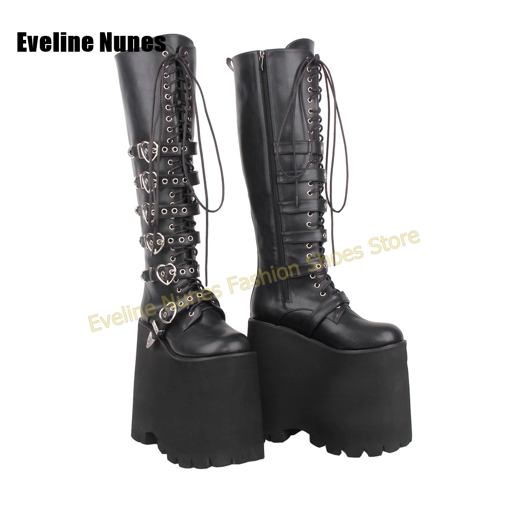Y2K Gothic Lolita hoge platfor - Street Fashion Y2K recensie en prijs