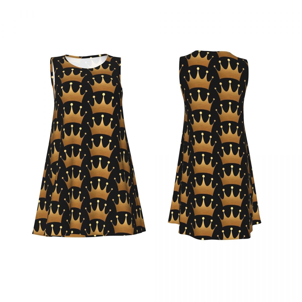 Koninginprintjurk Gouden Kroon - Queen Street Fashion recensie en prijs