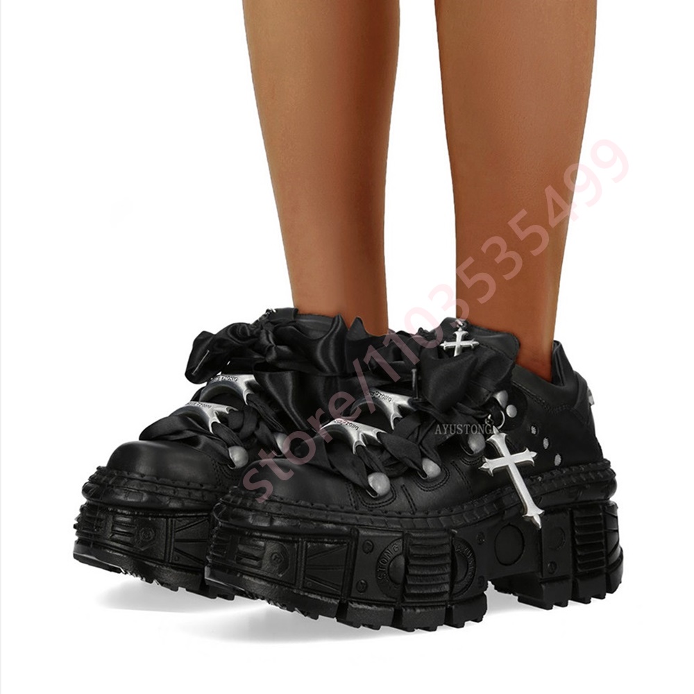 Chunky Punk Metal Rivet Enkell - Street Fashion Y2K recensie en prijs