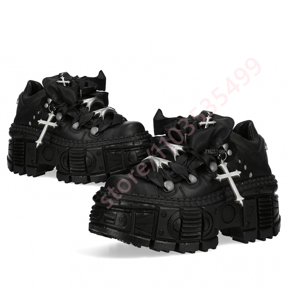 Chunky Punk Metal Rivet Enkell - Street Fashion Y2K recensie en prijs