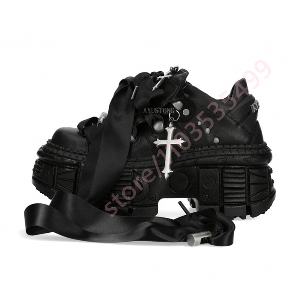 Chunky Punk Metal Rivet Enkell - Street Fashion Y2K recensie en prijs